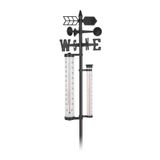 Záhradná meteorologická stanica - teplomer, zrážkomer, anemometer - 145 cm