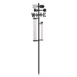 Záhradná meteorologická stanica - teplomer, zrážkomer, anemometer - 145 cm