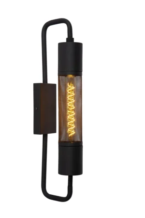 CALIXT Wall light-Black-1xE27-10W-Steel