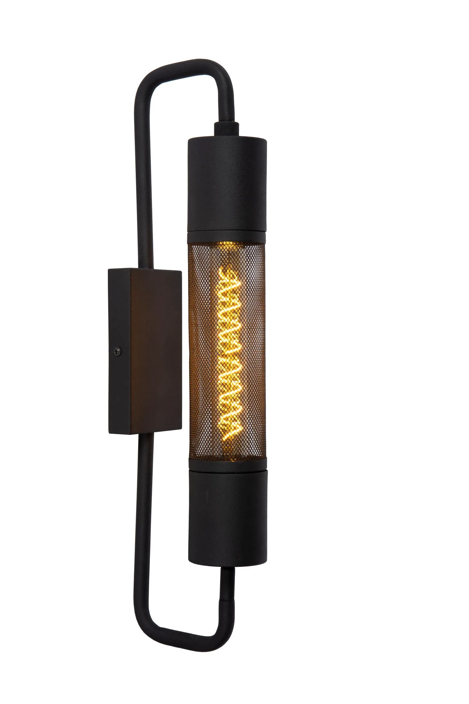 CALIXT Wall light-Black-1xE27-10W-Steel