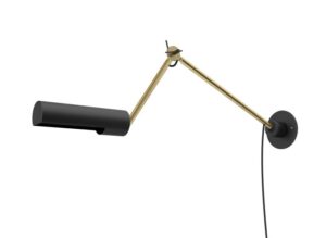 Lucide SLENDER - Wall light - 1xE27 - Black