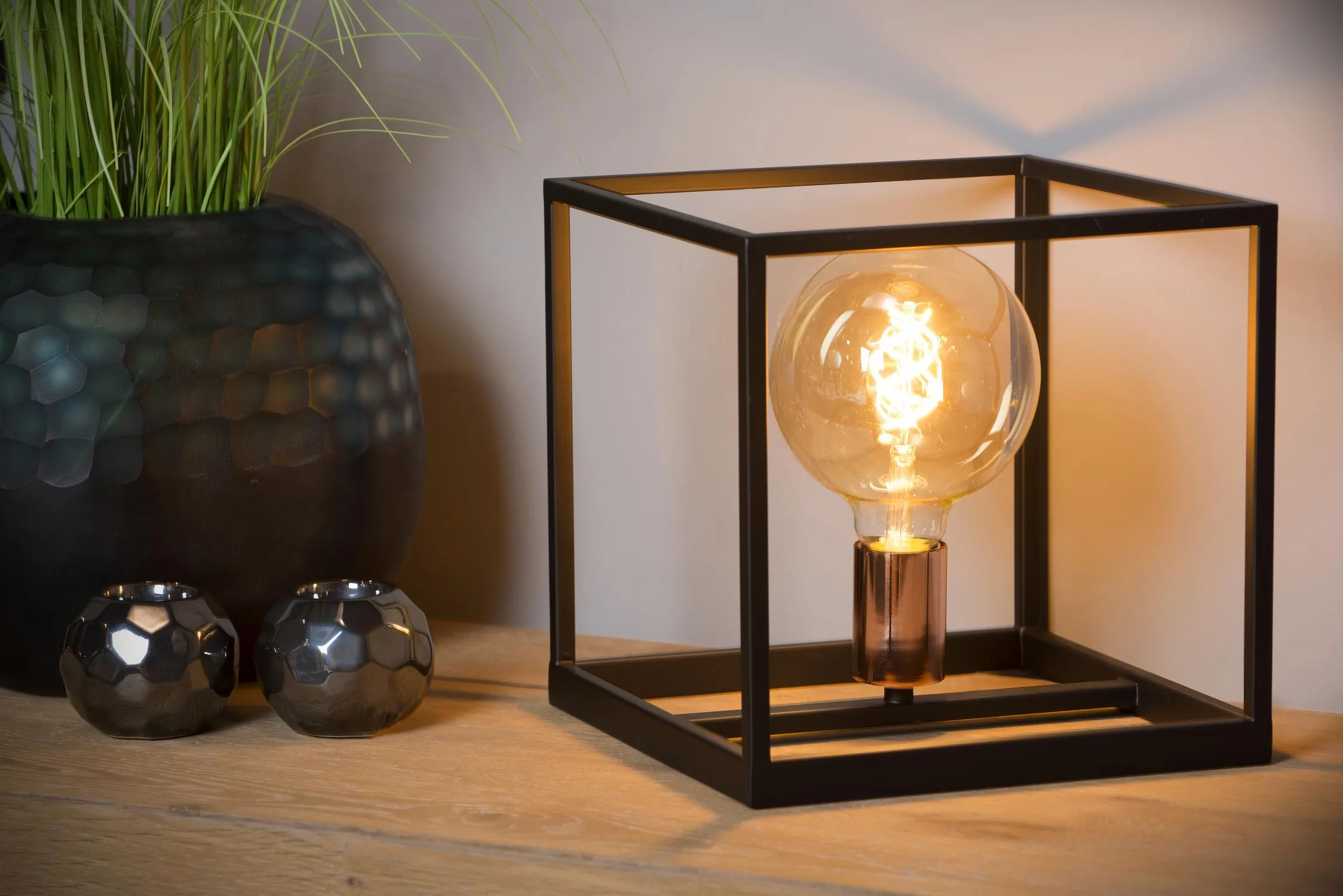 ARTHUR Table lamp-Black-1xE27-60W-Metal – Obrázok 4