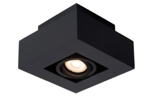 XIRAX Ceiling spot.-Black-LED Dimm.-3xGU10-5W