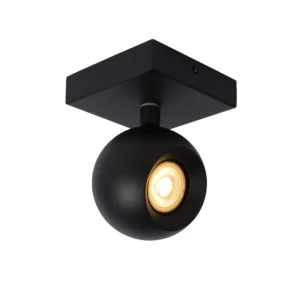 FAVORI Ceiling spot.-Black-1xGU10-5W-Metal