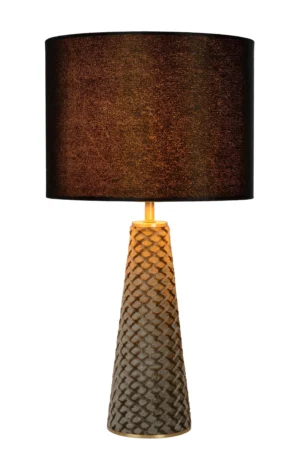 VELVET. Table lamp-Black-O25-1xE27-60W-Metal