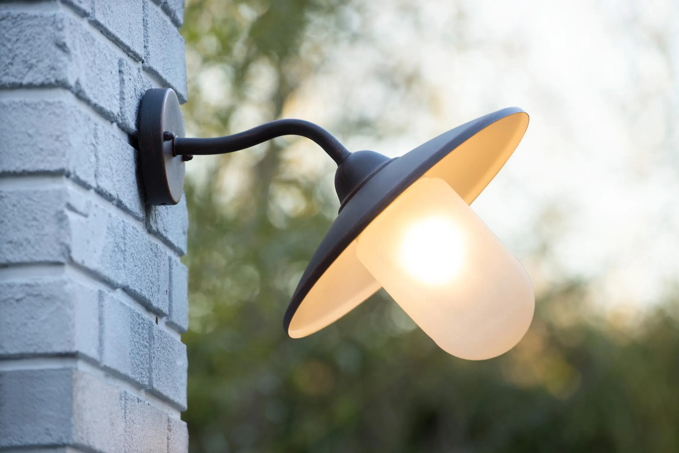 ARUBA Wall light Outd.-Rust B.-O30-1xE27-60W-IP44 – Obrázok 3