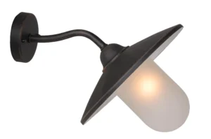 ARUBA Wall light Outd.-Rust B.-O30-1xE27-60W-IP44