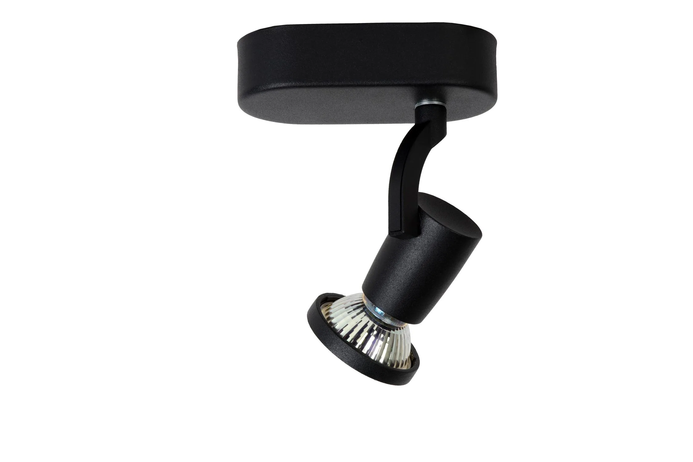 JASTER-L. Ceiling spot.-Black-LED-1xGU10-5W-2700K – Obrázok 4