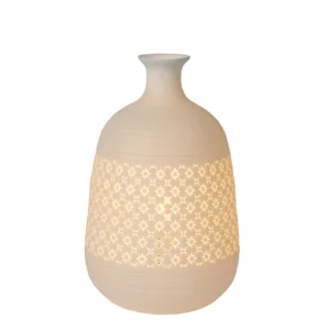 TIESSE Table lamp-White-O18,6-1xE14-25W-Porcel.
