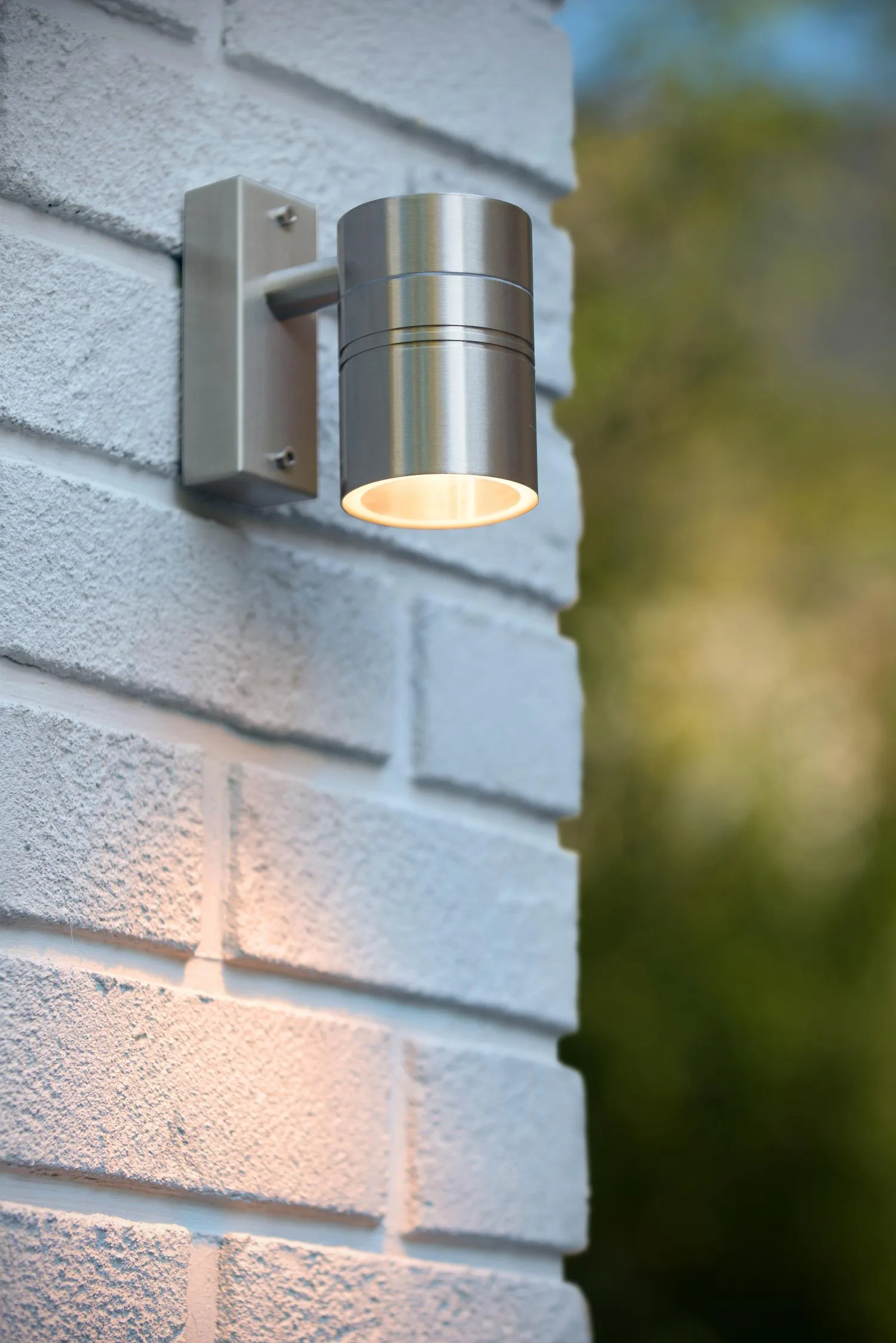 ARNE-LED Wall spotlig. Outd.-Satin .-O6,3-LED – Obrázok 3