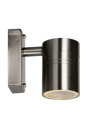 ARNE-LED Wall spotlig. Outd.-Satin .-O6,3-LED