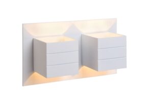 Lucide BOK - Wall light - 2xG9 - White