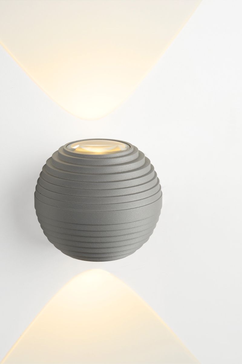 Lucide AYO - Wall light Outdoor - O 9 cm - LED - 2 – Obrázok 4