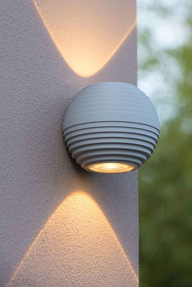 Lucide AYO - Wall light Outdoor - O 9 cm - LED - 2 – Obrázok 5