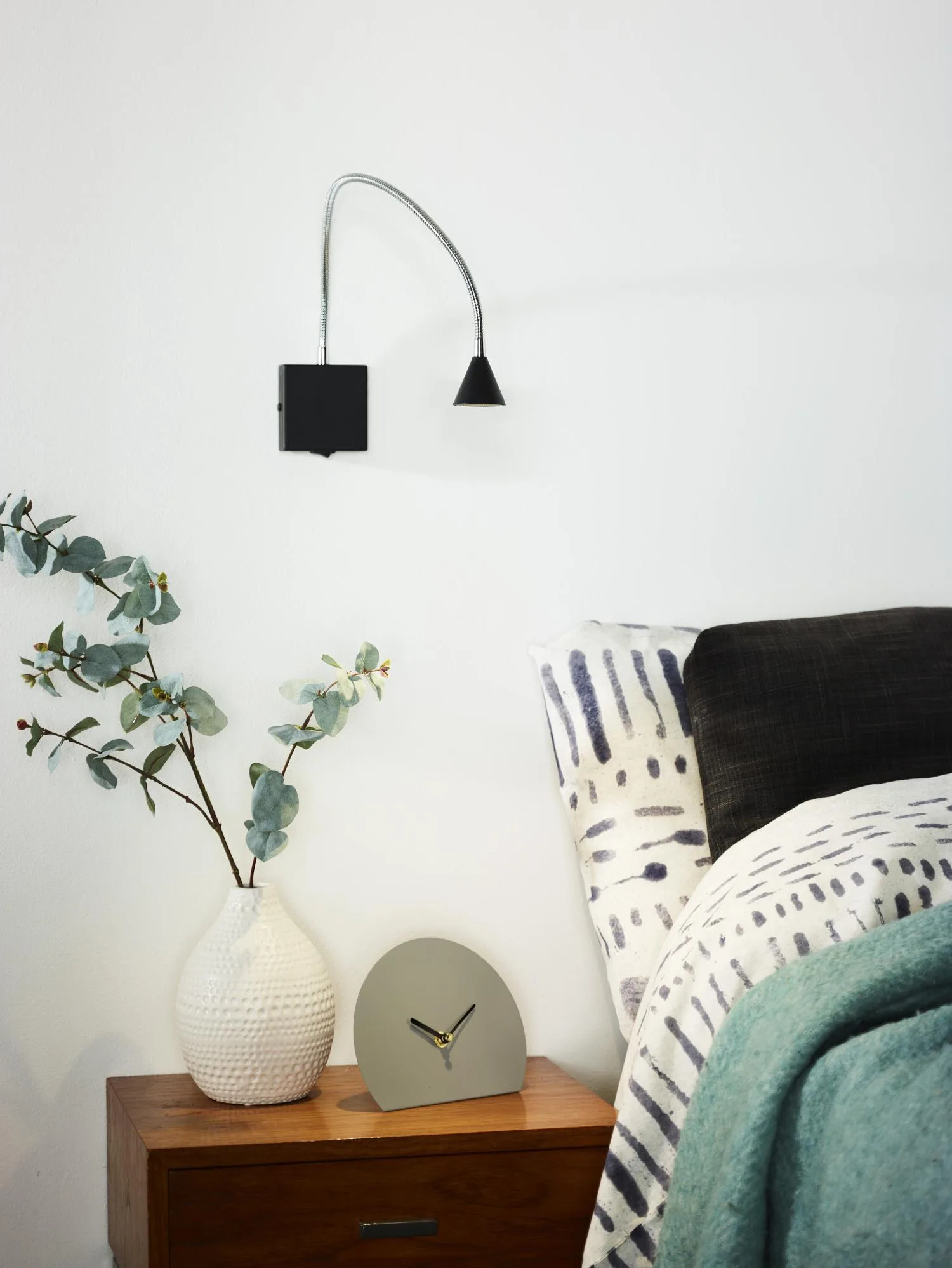 BUDDY Bedside lamp-White-LED-4W-4000K-Metal – Obrázok 4