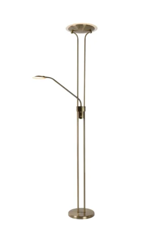 CHAMPION. Floor readin.-Satin .-O30-LED Dimm.-20W
