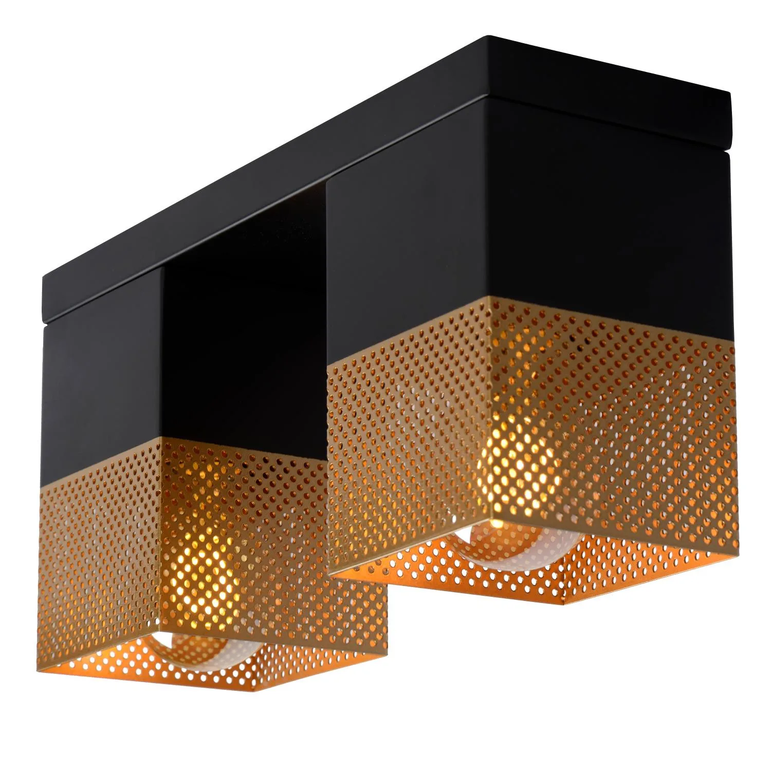 RENATE Flush ceilin.-Matt G.-2xE27-40W-Metal – Obrázok 5