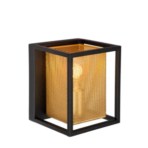 SANSA Wall light-Black-1xE27-40W-Metal