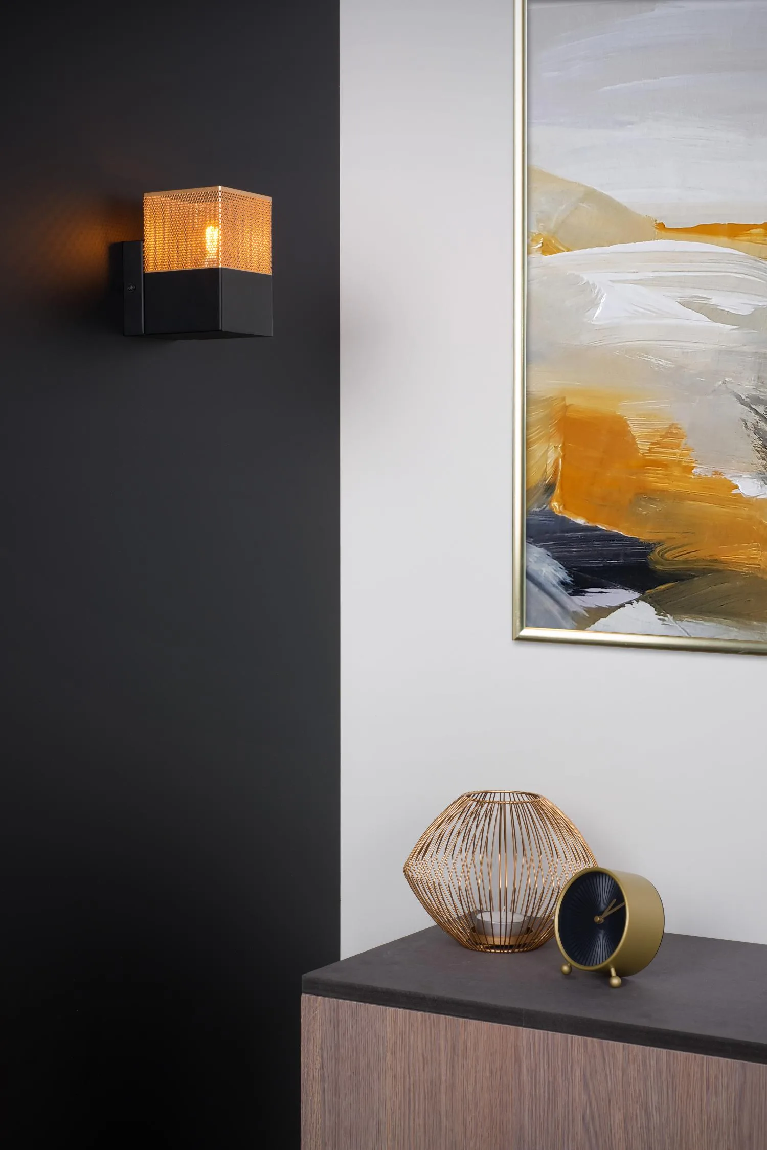 RENATE Wall light-Matt G.-1xE27-40W-Metal – Obrázok 3