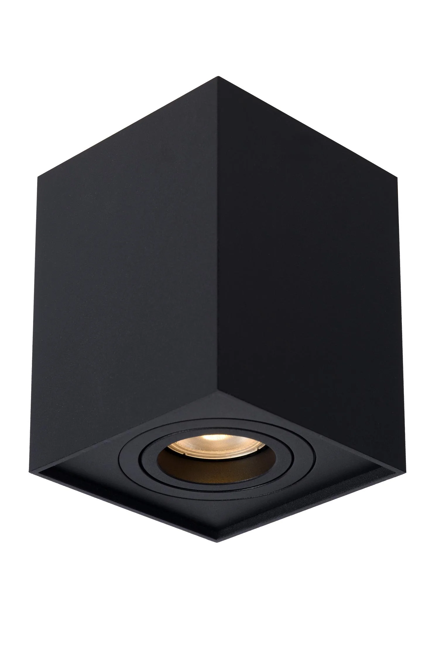 TUBE Ceiling spot.-Black-2xGU10-50W-Alumin. – Obrázok 5