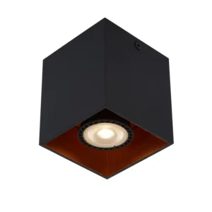 BIDO Ceiling spot.-Black-1xGU10-50W-Alumin.
