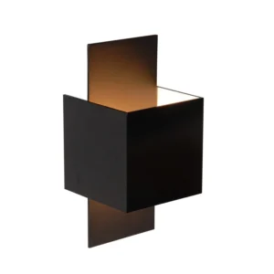 CUBO Wall light-Black-1xG9-40W-Alumin.