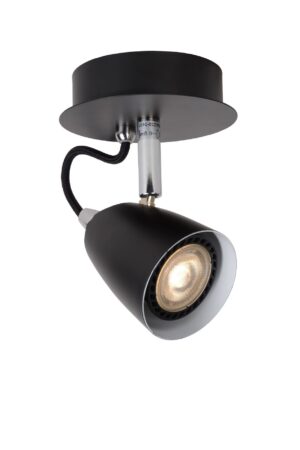 RIDE-LED Spot GU10/5W incl 3000K Black