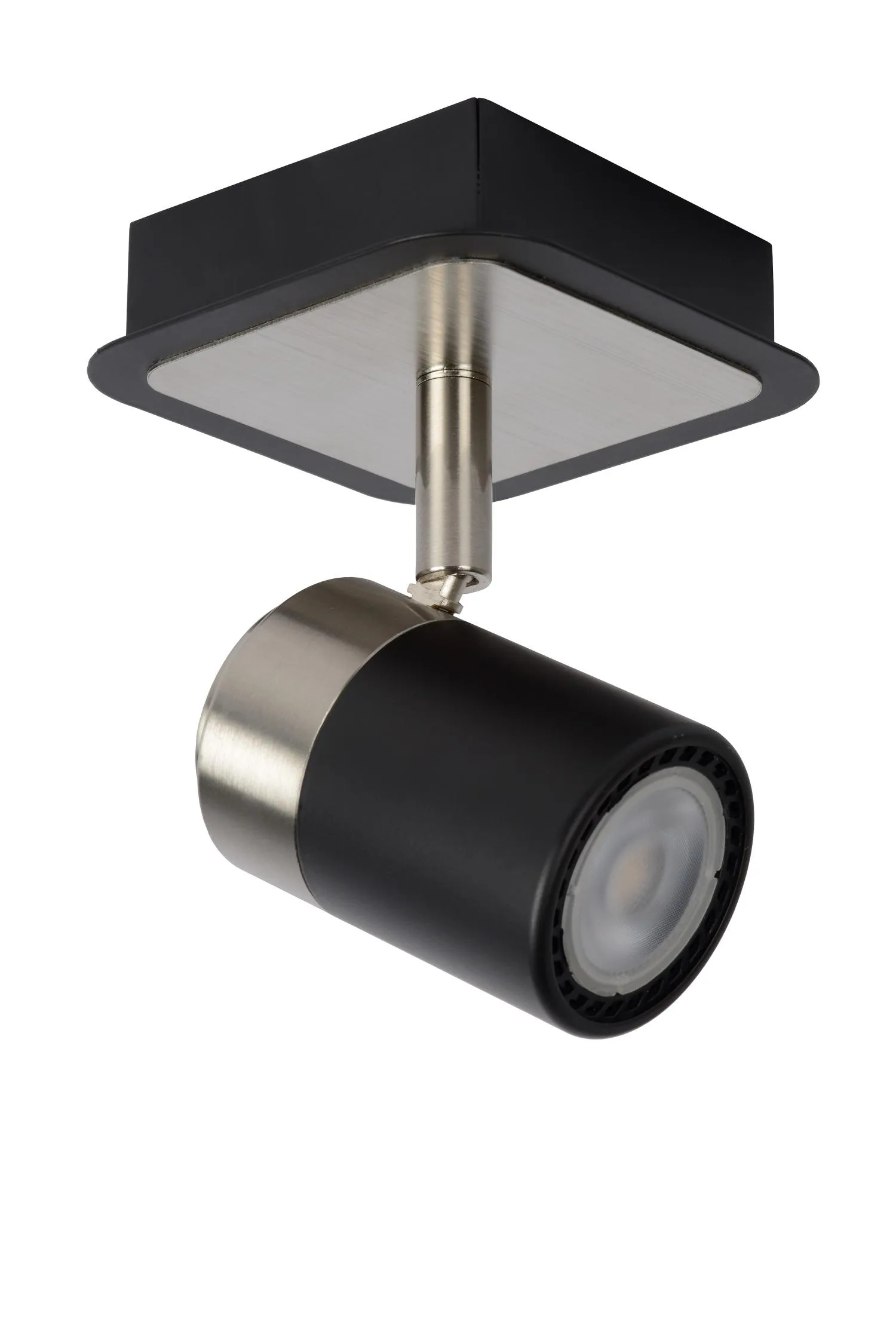 LENNERT Ceiling spot.-Black-LED Dimm.-1xGU10-5W – Obrázok 2
