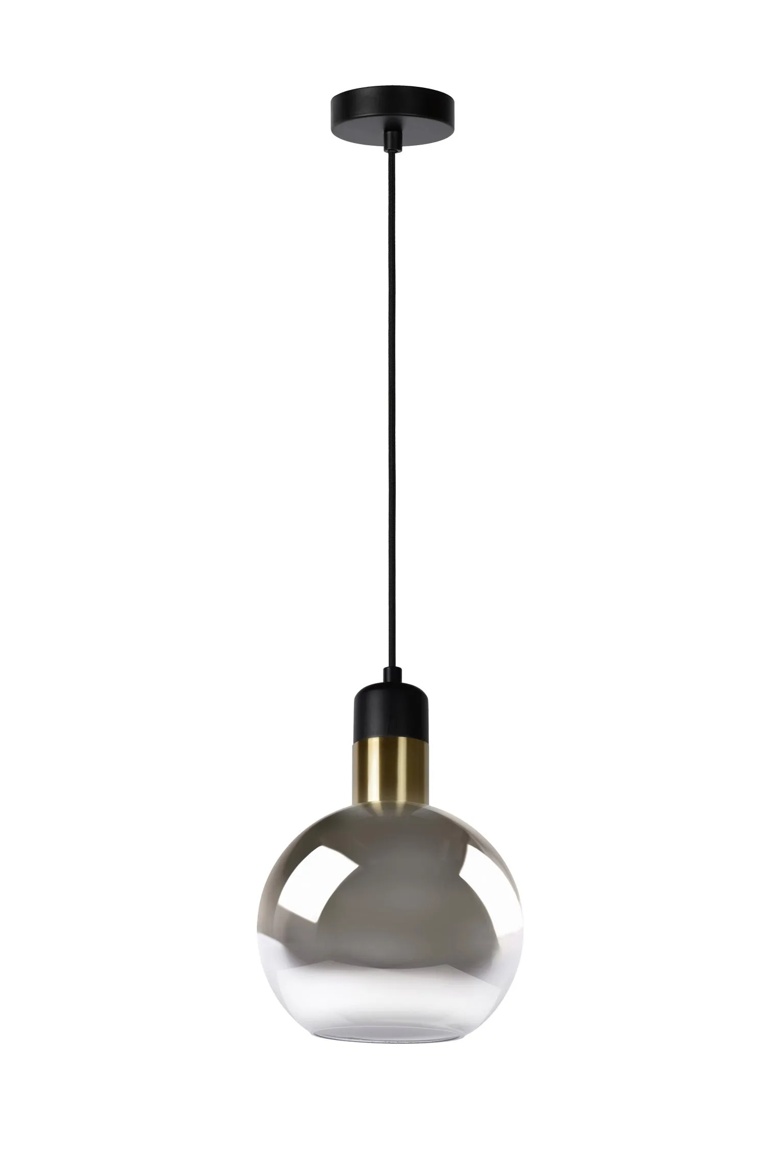 JULIUS Pendant light-Smoke .-O40-1xE27-40W-Glass – Obrázok 2