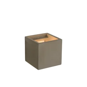 GIPSY Wall light-Taupe-1xG9-25W-Plaste.