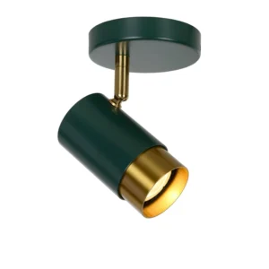 FLORIS Ceiling spot.-Green-O10-1xGU10-40W-Alumin.