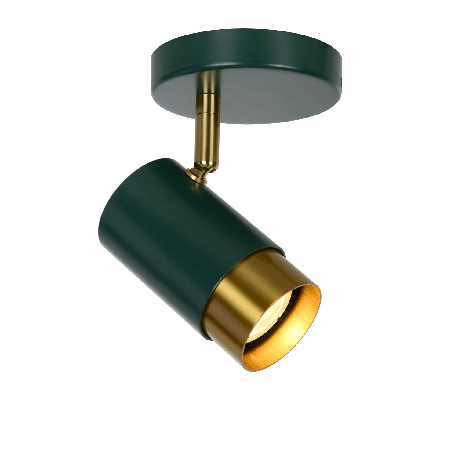 FLORIS Ceiling spot.-Green-O10-1xGU10-40W-Alumin.