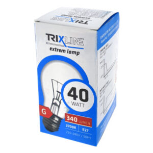žiarovka E27 40W ILLU TRIXLINE číra