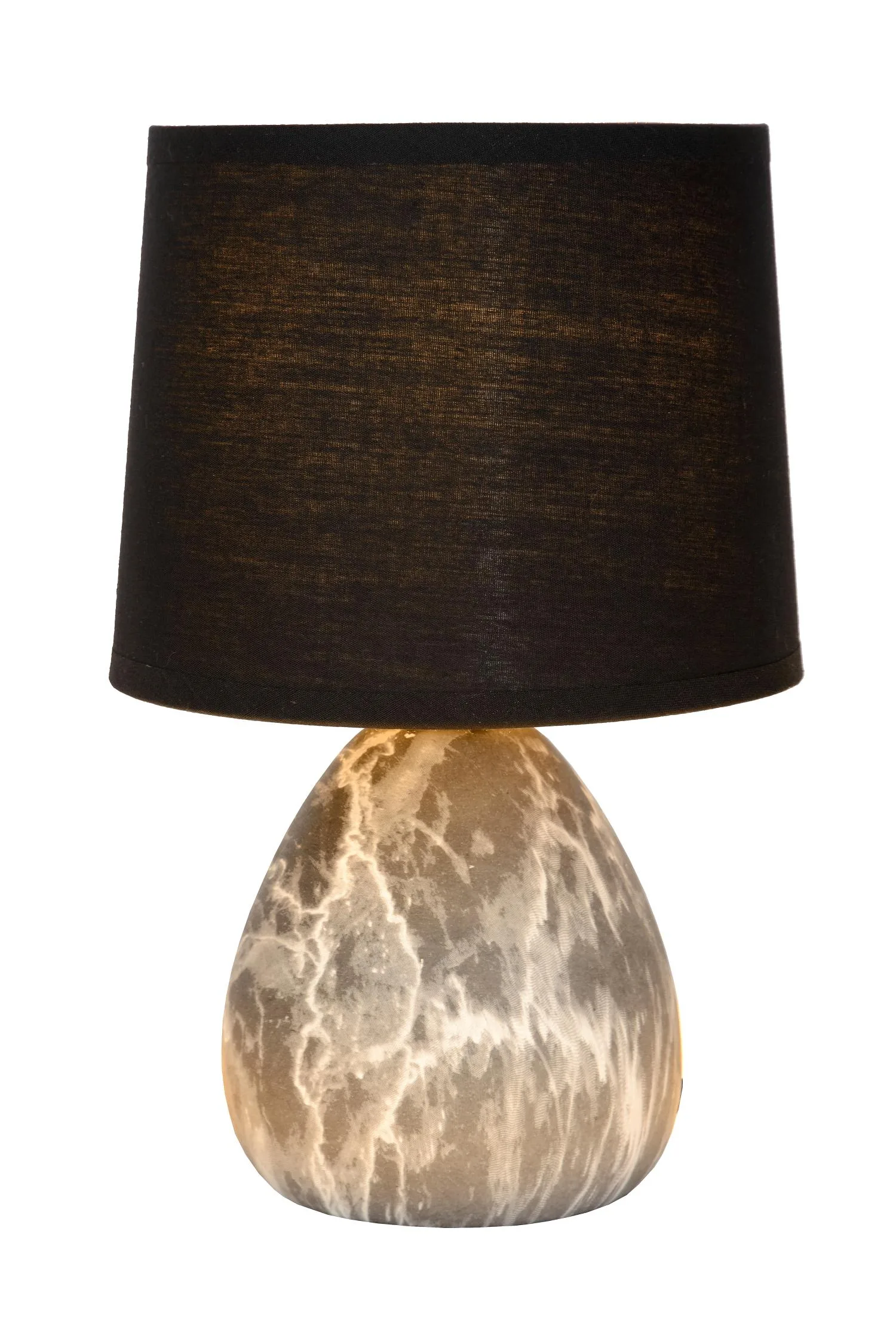 MARMO Table lamp-Black-O16-1xE14-40W-Cerami.
