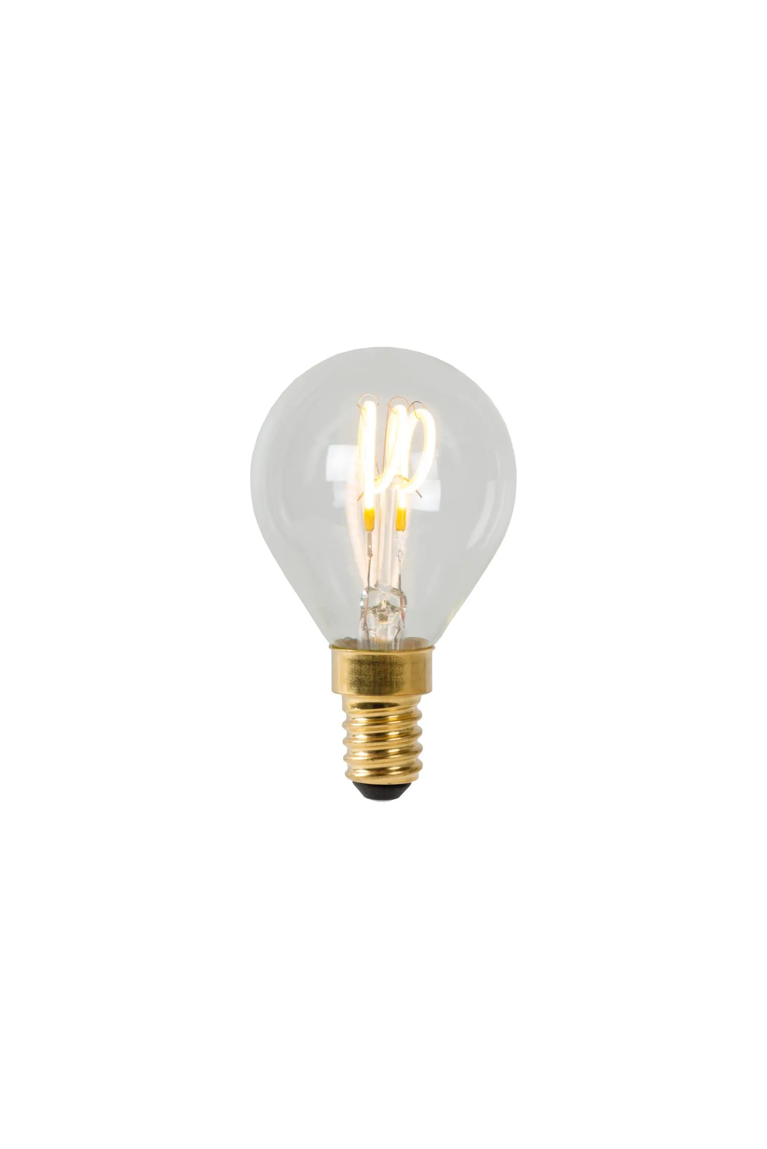 P45 Fil. Bulb-Amber-LED Dimm.-1xE14-3W-2200K