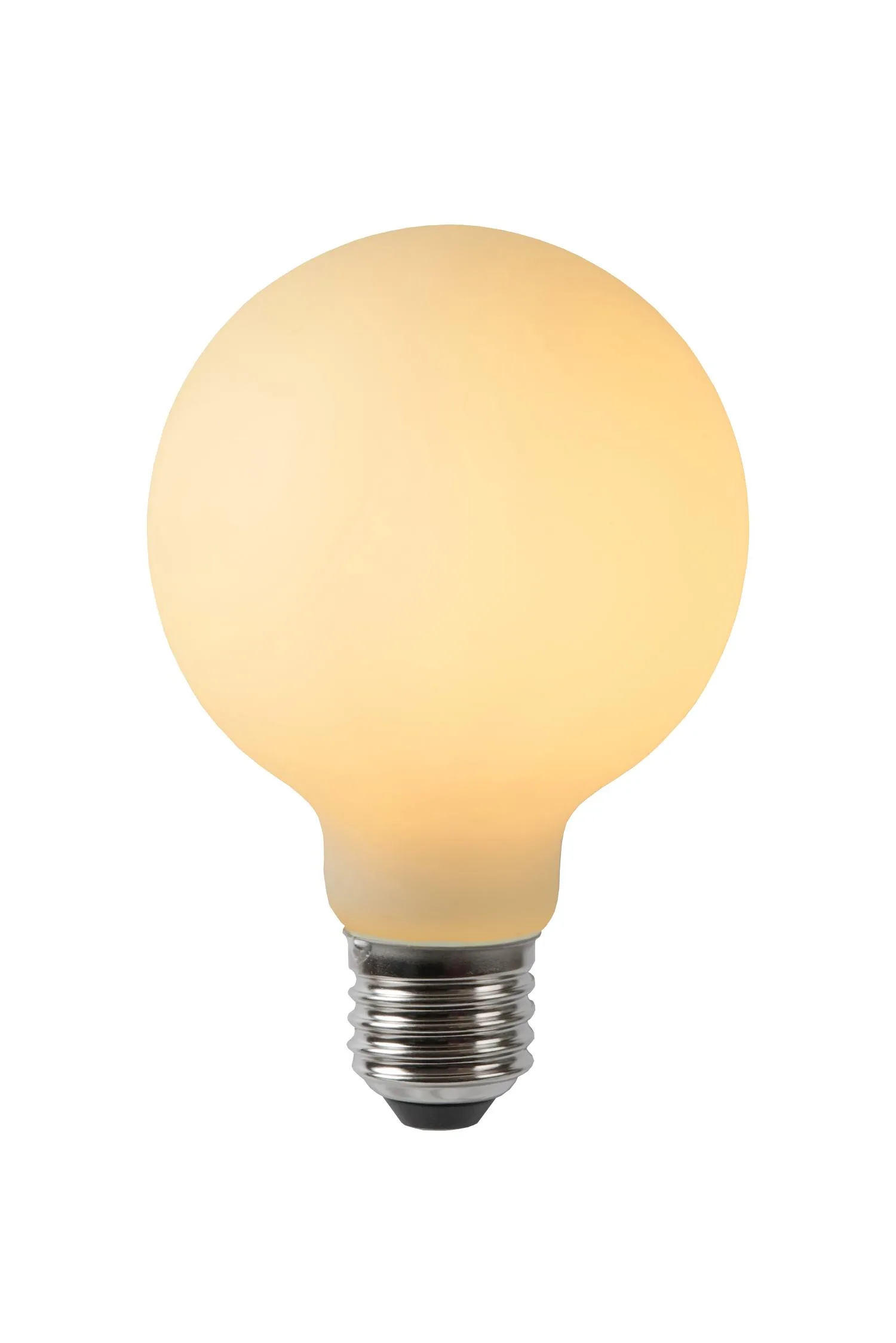 G80 Fil. Bulb-Opal-LED Dimm.-1xE27-4,9W-2700K
