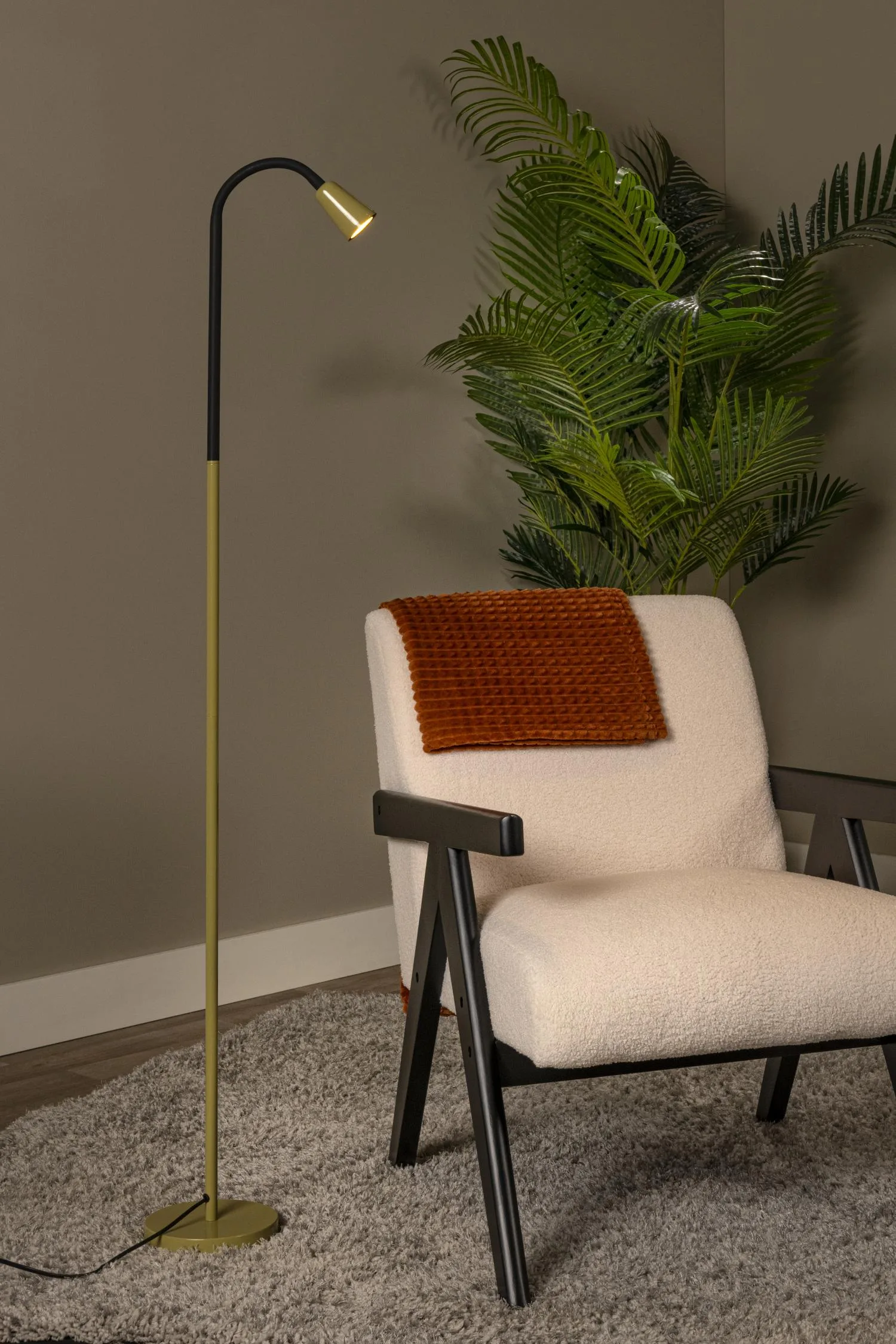 JASPER Floor readin.-Green-1xGU10-25W-Metal – Obrázok 4