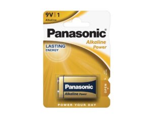 9V batéria PANASONIC Alkaline