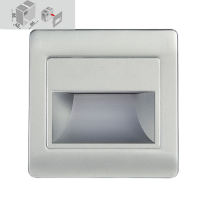 STEP LIGHT LED 1,5W, 4000K,SILVER