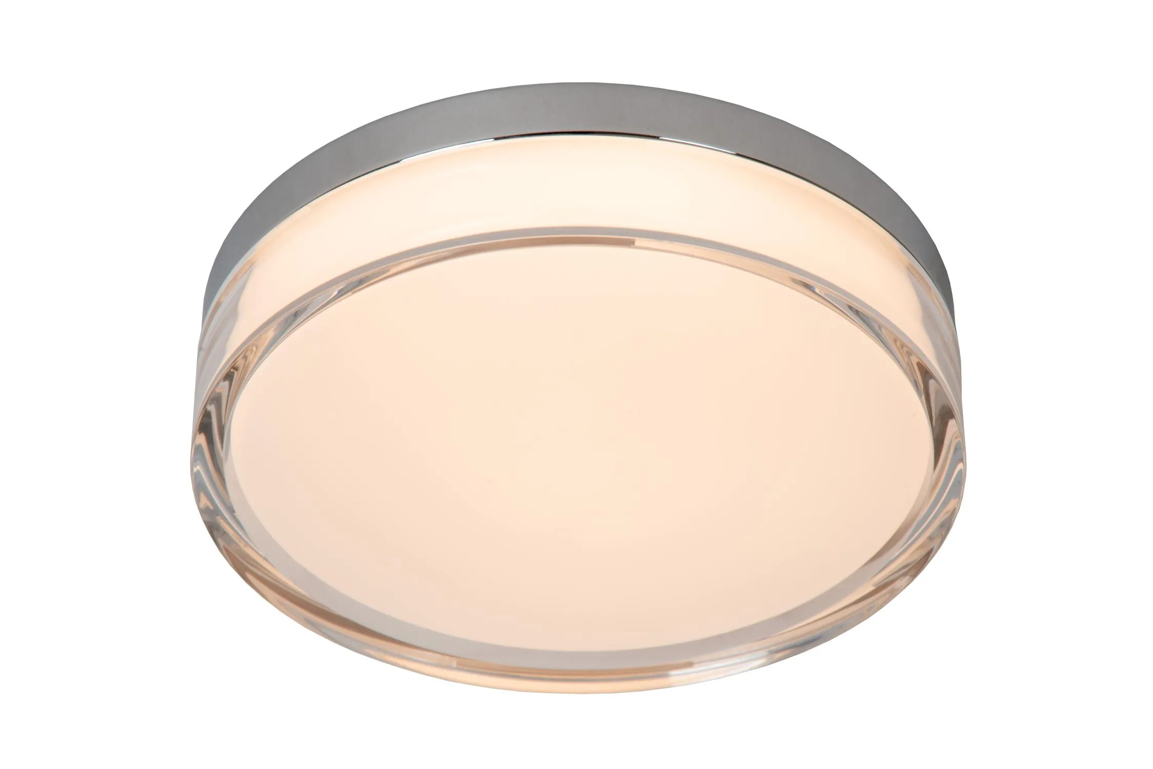 PLANO Flush ceilin. Bathr.-Opal-O23-LED Dimm.-11W