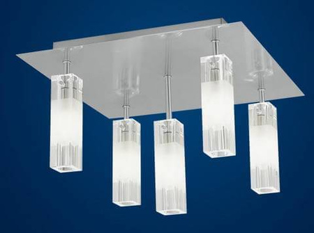 Stropné svietidlo ALESSA 5xG4/20W 370x370