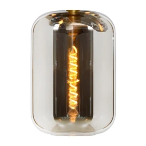Lucide JOANET - Glas - O 22 cm - Fumé