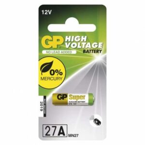 Alkalická špeciálna batéria GP 27AF (MN27, V27GA)