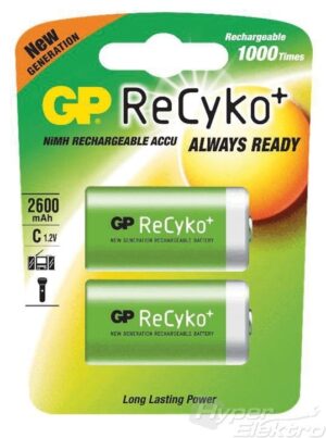 Batéria 1,2V GP C Recyko+ 1,2V 2600mAh