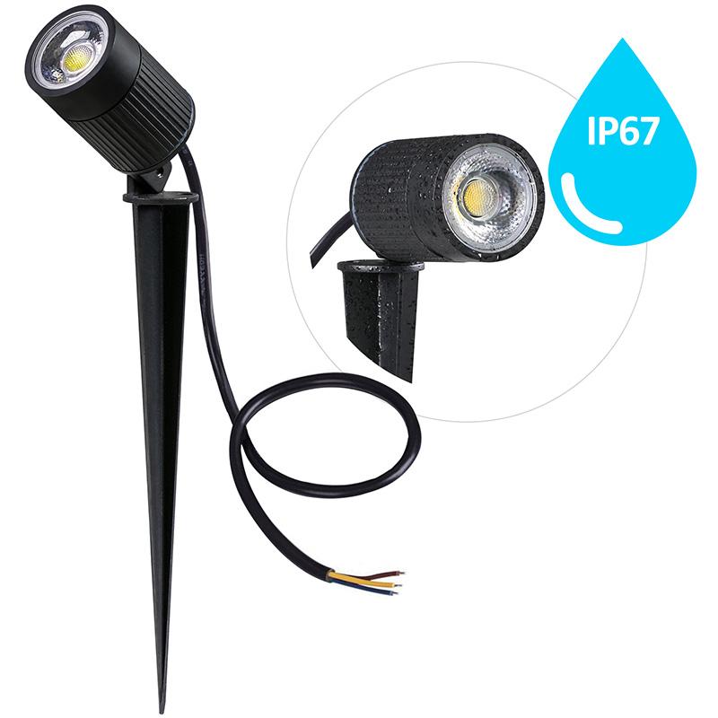 LED 7W/garden/tep. – Obrázok 4