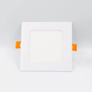 LED panel 6W/štvor.,vsad.-biela/tep.