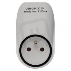 Zásuvka s 2× USB