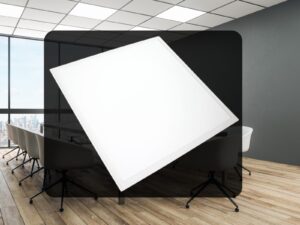LED panel 40W/595*595-štvor.,biela/neut.