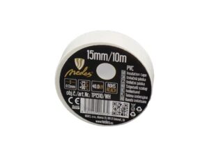 Izo.p. PVC 15mm/10m biela