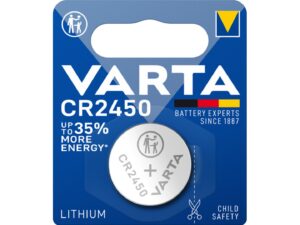 CR2450 Varta 3 V gombíková batéria, lítiová
